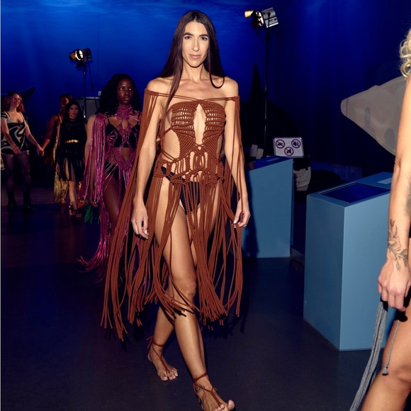 Original GoodVibeGoda Handmade Macramé Rope Dress - Picture 15 of 16